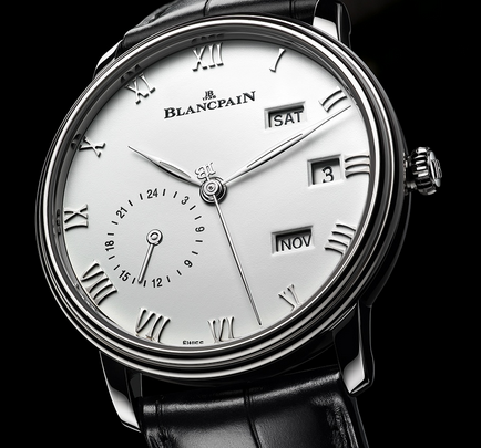 Steel Blancpain Villeret Annual Calendar GMT Replica Watches